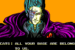 All Your Base Are Belong To Us