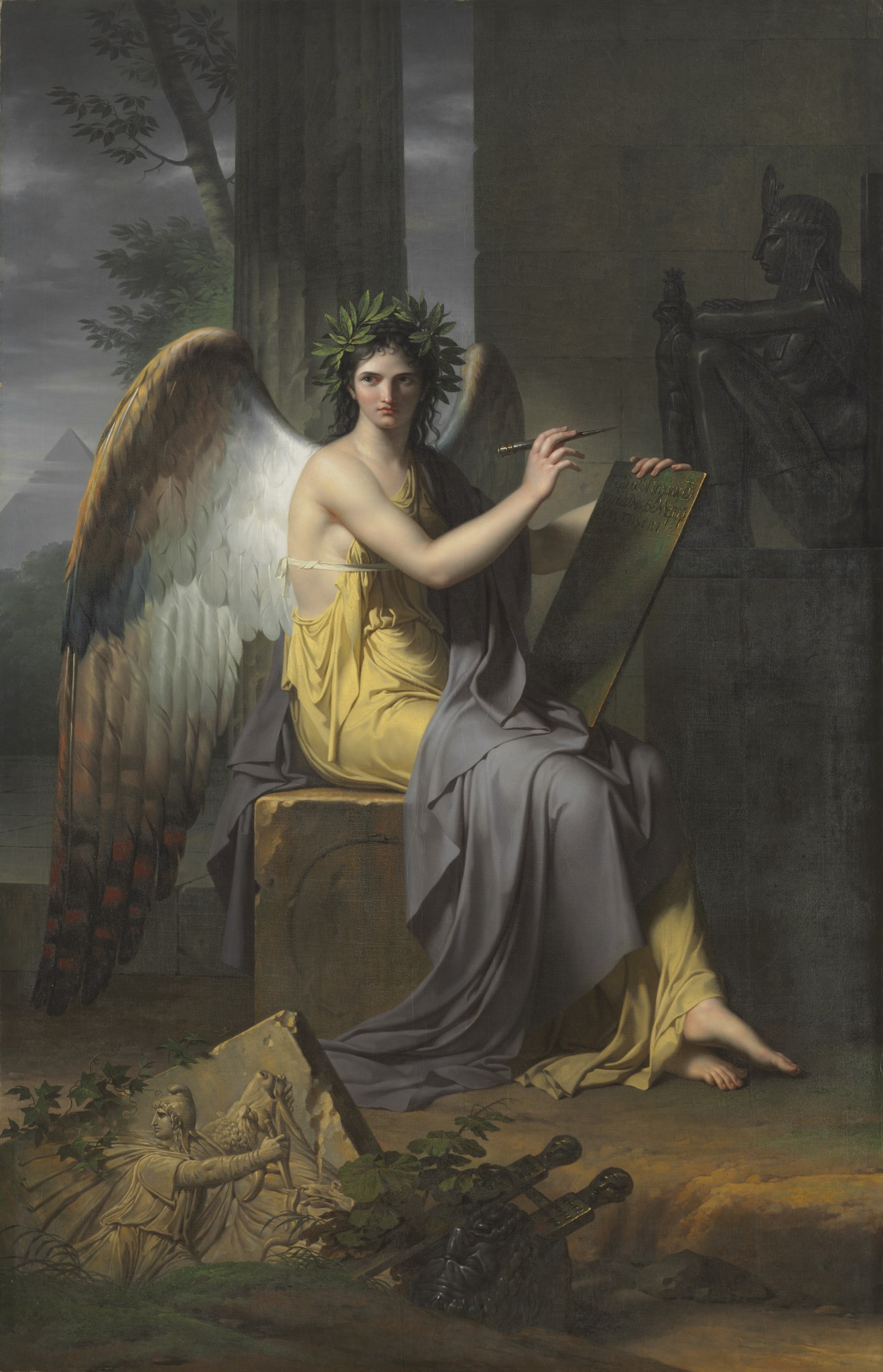Clio, Muse of History by Charles Meynier