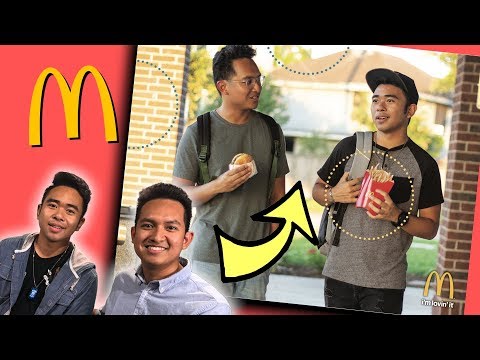 We Became McDonalds Poster Models