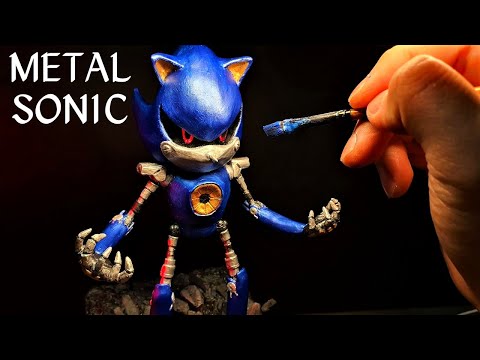 How to make Metal Sonic out of clay