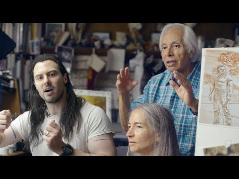 A Beautiful Story ❤️ Boris Vallejo and Julie Bell on painting Andrew W.K.'s album cover, 'You're Not Alone'