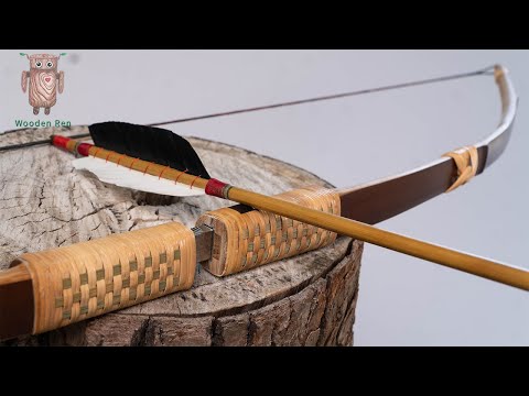 Make a 47-pound takedown bamboo bow