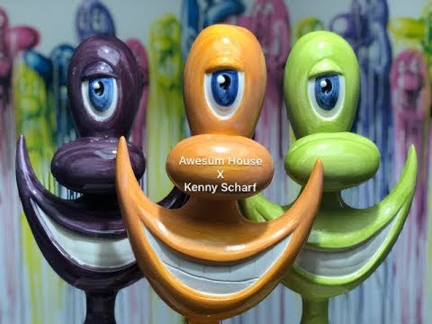Collecting A Living Legend... Awesum House x Kenny Scharf