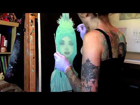 The Crystal Waterfall by Tara McPherson Time Lapse