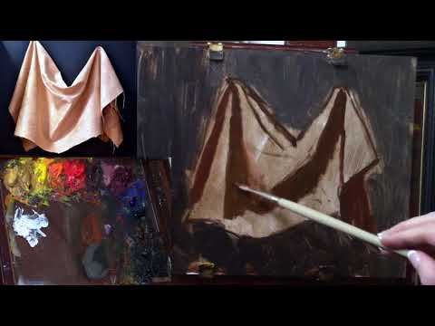 Painting Drapery - Oil Painting