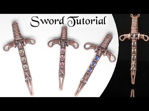 Wire Wrapped Sword Tutorial