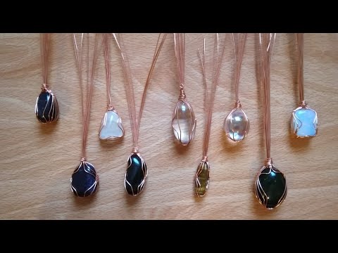 Beginners guide to wire wrapping tumble stones