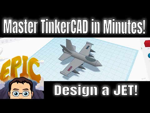 Design a Tinkercad Jet in Minutes!