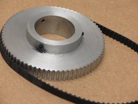 Casting and Machining a Toothed Pulley