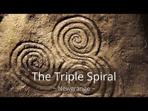 Newgrange Triple Spiral