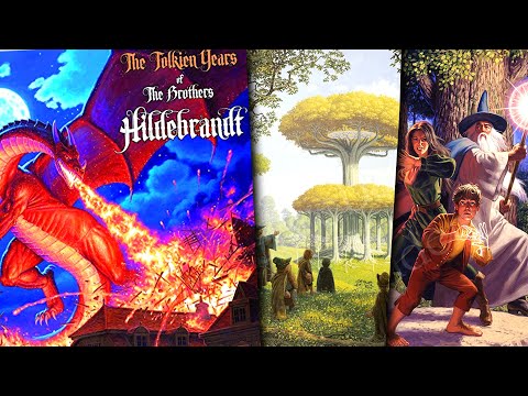 The Tolkien Years: Brothers Hildebrandt amazing art book preview