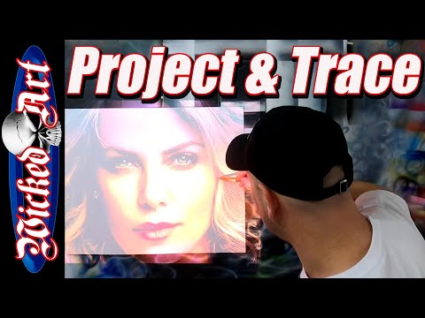 How-To Transfer Artwork: Projecting & Tracing