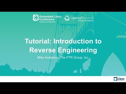 Introduction to Reverse Engineering - Mike Anderson,