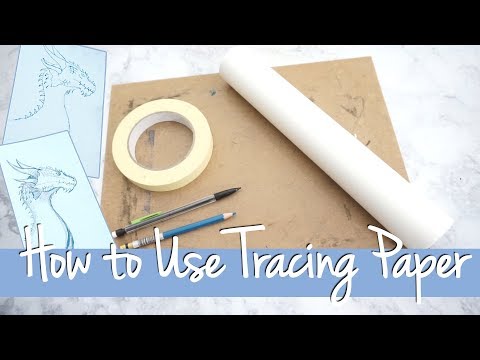 How to use Tracing Paper