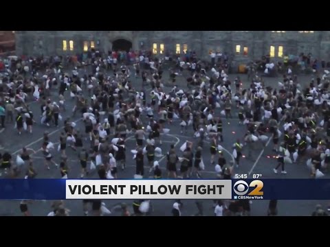 West Point Pillow Fight Turns Violent