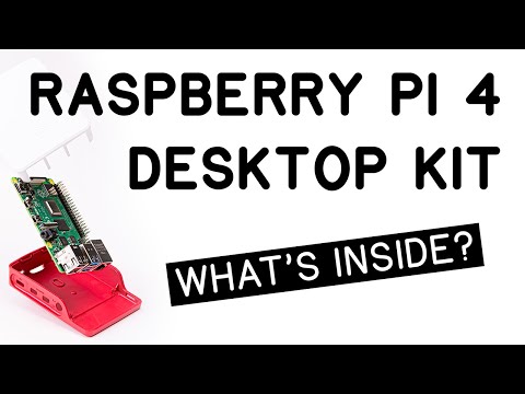 What's inside the Raspberry Pi 4 Desktop Kit?