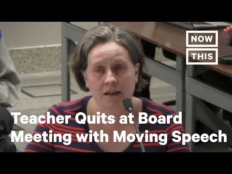 Teacher Resigns During Kansas School Board Meeting With Powerful Speech