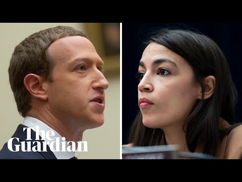 Alexandria Ocasio-Cortez challenges Facebook CEO