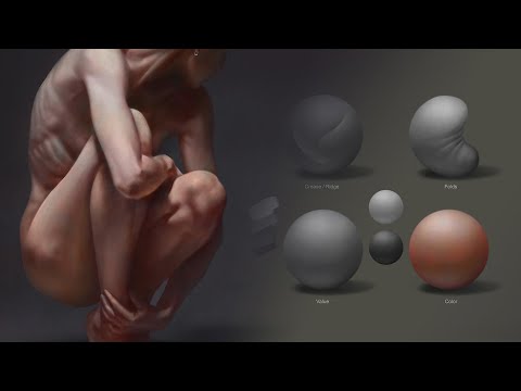 Figure Painting Workshop: Part 1 - Techniques and Principles