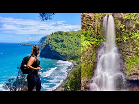 HIKING POLŌLU VALLEY & FINDING WATERFALLS IN HAWAII I Big Island, HI