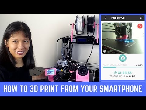 How to 3D Print from your smartphone with Raspberry Pi, Octoprint and Astroprint