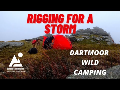 Dartmoor Wild Camping | Rigging for a Storm | Extreme Weather Wild Camp | Dartmoor Prison History