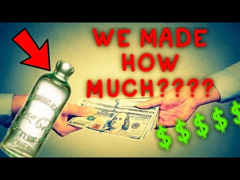 THOUSANDS MADE FROM SELLING ANTIQUE BOTTLES?!?! HOW AND WHY!? BOTTLE FLIP!!!!