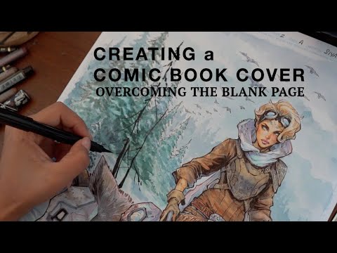 Creating a Comic Book Cover - Overcoming the Blank Page