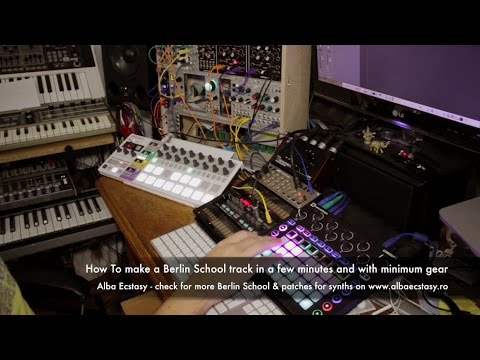 How to make a Berlin School track in a few minutes and with minimum gear