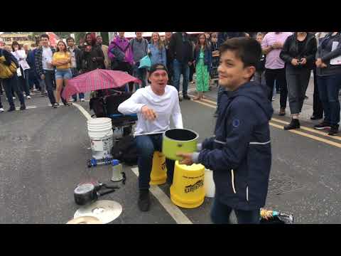 The Bucket Boy (Matthew Pretty) - Amazing Drumming Show