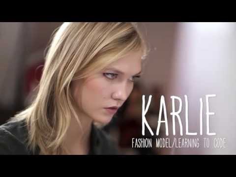 Karlie Kloss explains how to use math with the artist in Code Studio