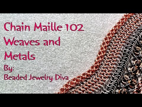 Chain Maille Tutorial 102 - Intro to Chain Maille Jewelry, Part 2