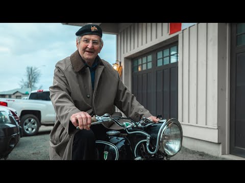Reuniting my Grandfather with his old motorcycle after 60 years apart!