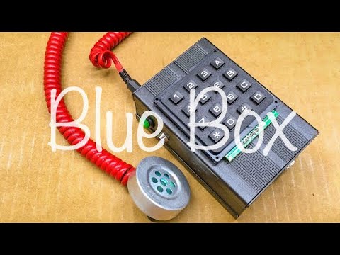 Blue Box | Homemade Replica Blue Box For Phone Phreaking