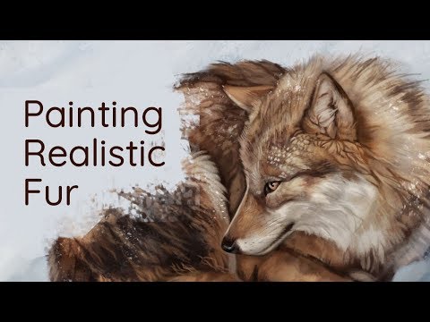 Painting Realistic Fur