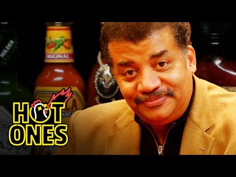 Neil deGrasse Tyson Explains the Universe While Eating Spicy Wings