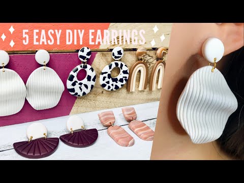 5 Easy DIY Earring