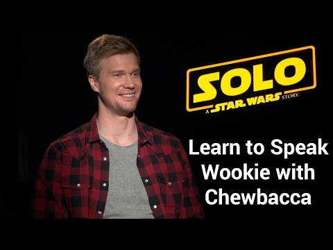 How to Speak Wookiee with Chewbacca Actor Joonas Suotamo