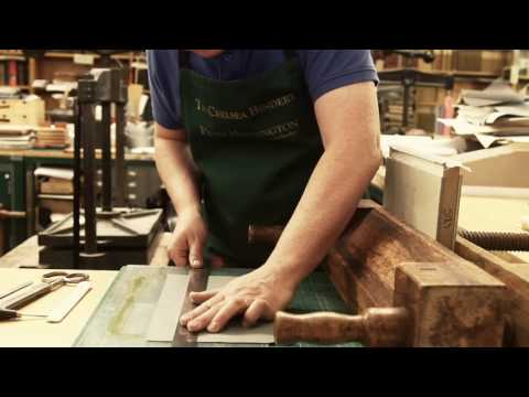 The Chelsea Bindery Show the Processes of Book Binding