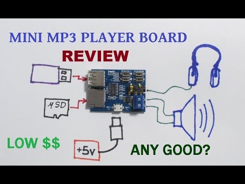 MP3 music player board REVIEW (Suspicious Quality)