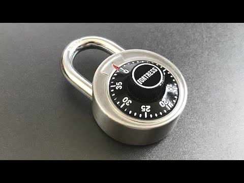 Fortress Combination Padlock Decoded FAST and Bypassed