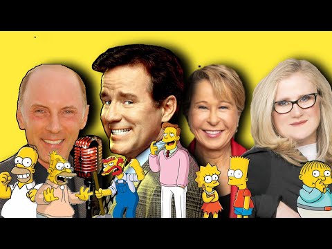 The Amazing Voices Behind The Simpsons!