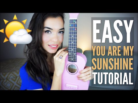 EASY You Are My Sunshine Tutorial for Ukulele (with Free PDF)