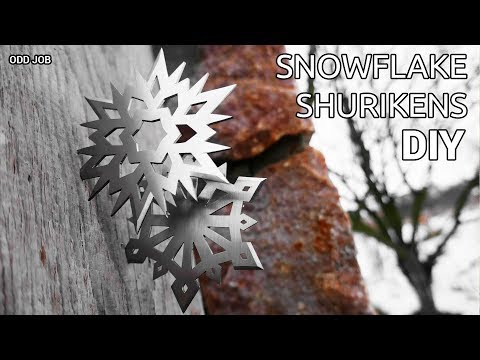 Making Snowflake Shurikens