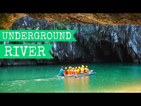 Underground River in Sabang, Puerto Princesa (Philippines)