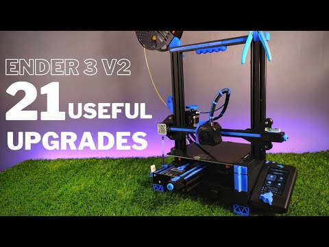 21 First Upgrades For Your Ender 3 V2 // Best Mods For Ender 3 V2