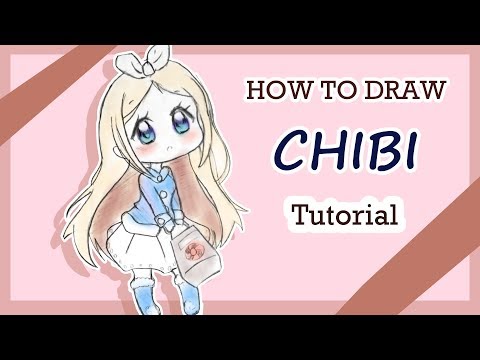 How to Draw Kawaii Chibi Pose! Step by Step Tutorial!