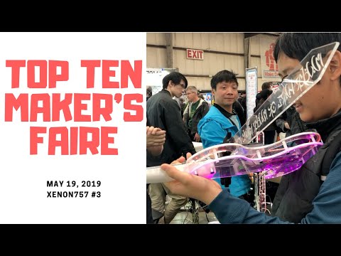 Top Ten Coolest Exhibits – Makers Faire 2019