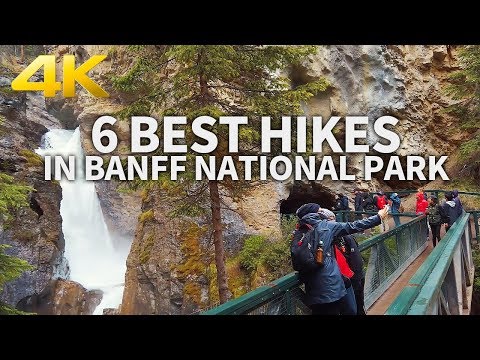 BANFF NATIONAL PARK - 6 Best Hikes in Banff National Park, Alberta, CANADA, Travel, 4K UHD