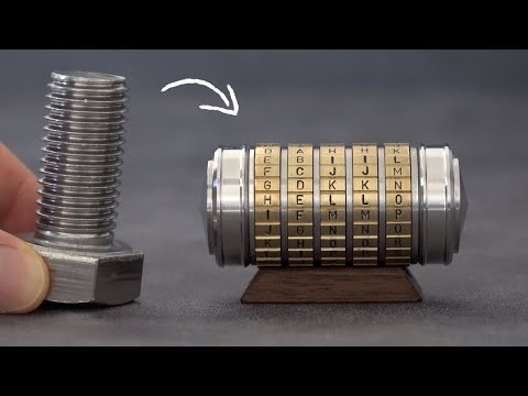 I Turn Stainless Steel Bolts into a Pocket Safe